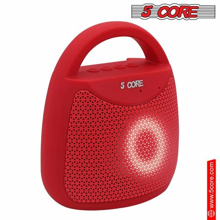 5 Core 5 Core Bluetooth Speaker Rechargeable Wireless Mini Waterproof Outdoor Sound System 4Hr Play Time BLUETOOTH-13R